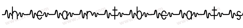Heartbeats Sunshine字体转换